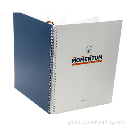Hardcover Daily Planner Printing bulk spiral notebooks daily planner notebook printing Supplier